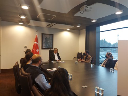 Bakırköy Anadolu İHL öğrencilerinden ziyaret