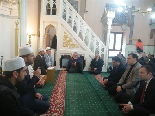 İlçe Müftülüğüce icra edilen mevlit tahakkuku sağlandı.