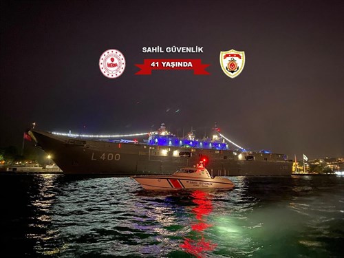 Sahil Güvenlik Komutanlığımızın 41.kuruluş yıl dönümü kutlu olsun. Denizleriniz sakin pruvanız neta olsun.